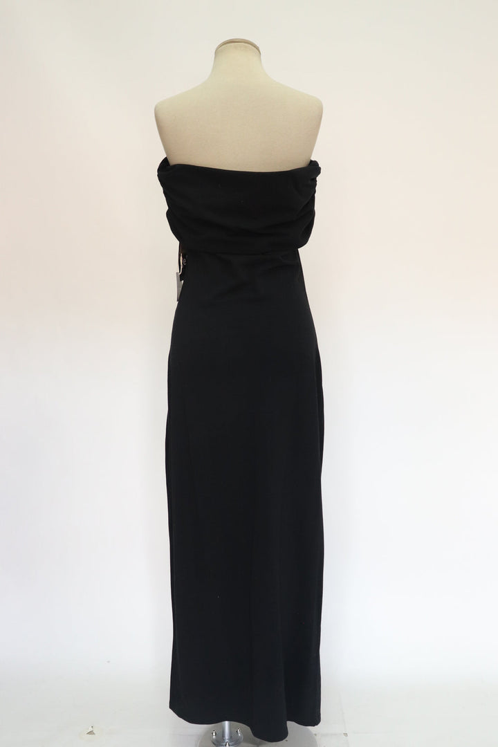 Vestido Strapless Negro