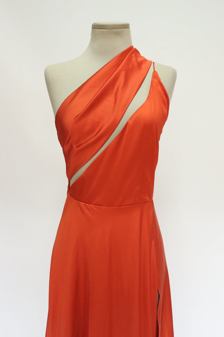 Vestido Terracota Fiesta