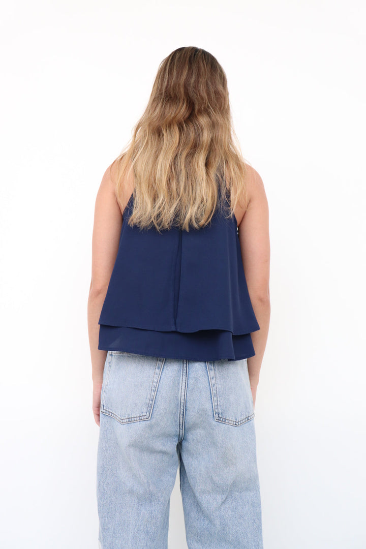 Blusa Azul Oscuro