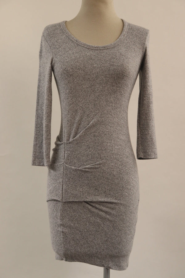 Vestido Gris Tejido