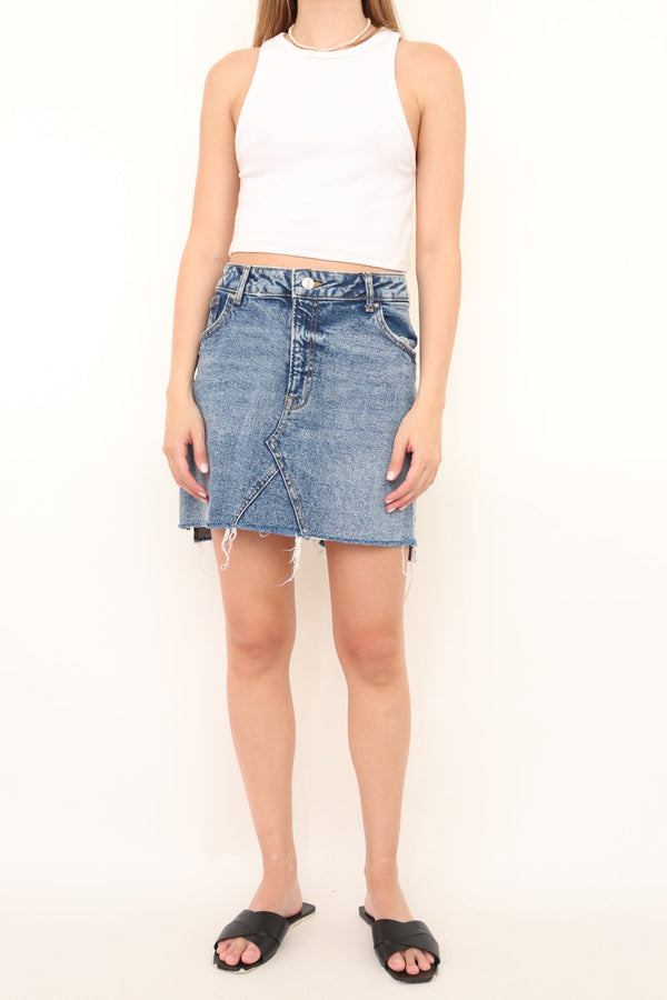 Falda Denim Corta