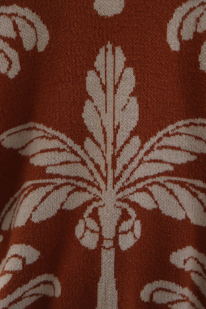 Buzo Terracota Palmeras