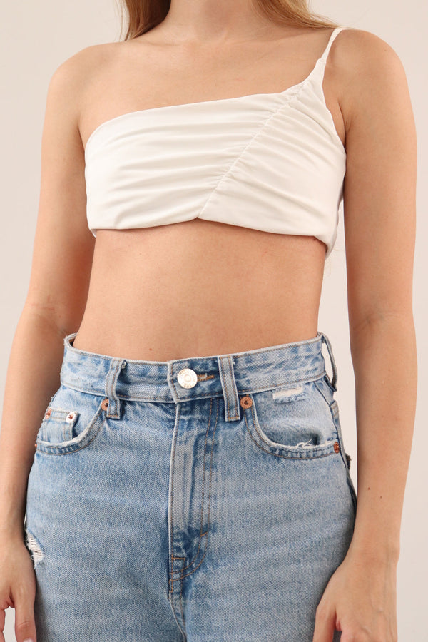 Crop Top Blanco