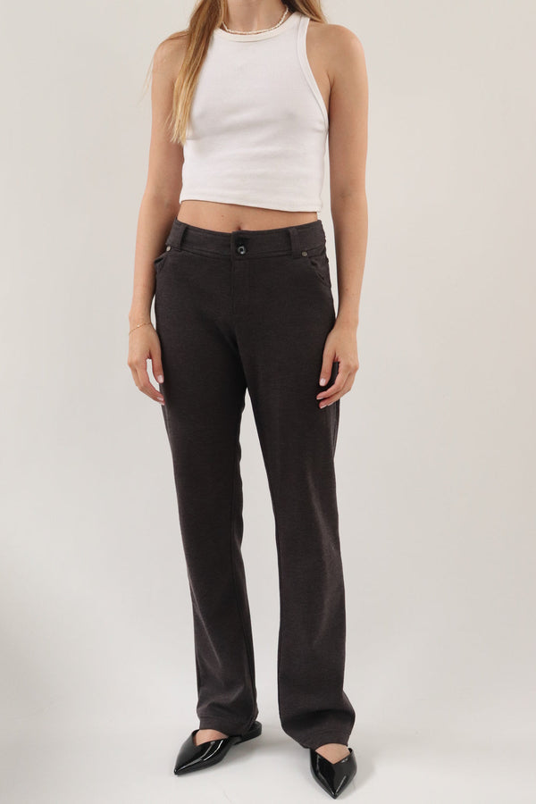 Pantalon Gris Pegado