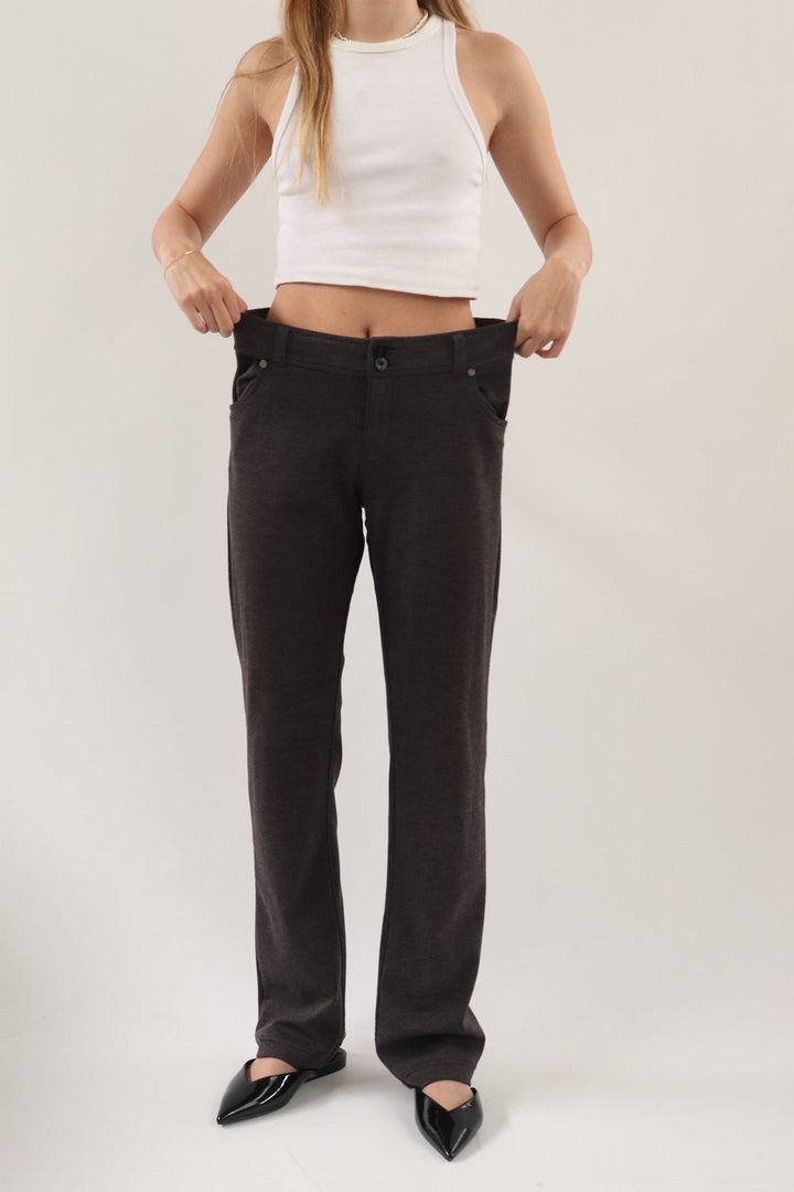 Pantalon Gris Pegado