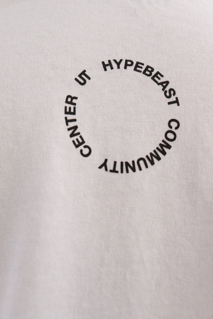 Camiseta Blanca Estampada