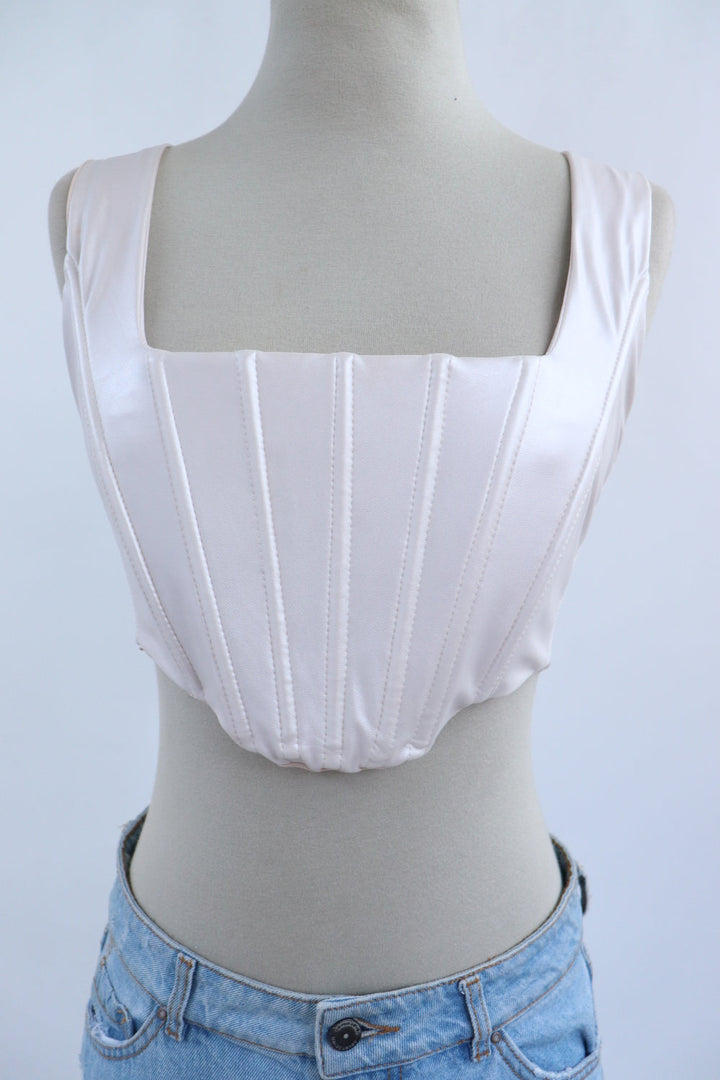 Corset Crema Brillante