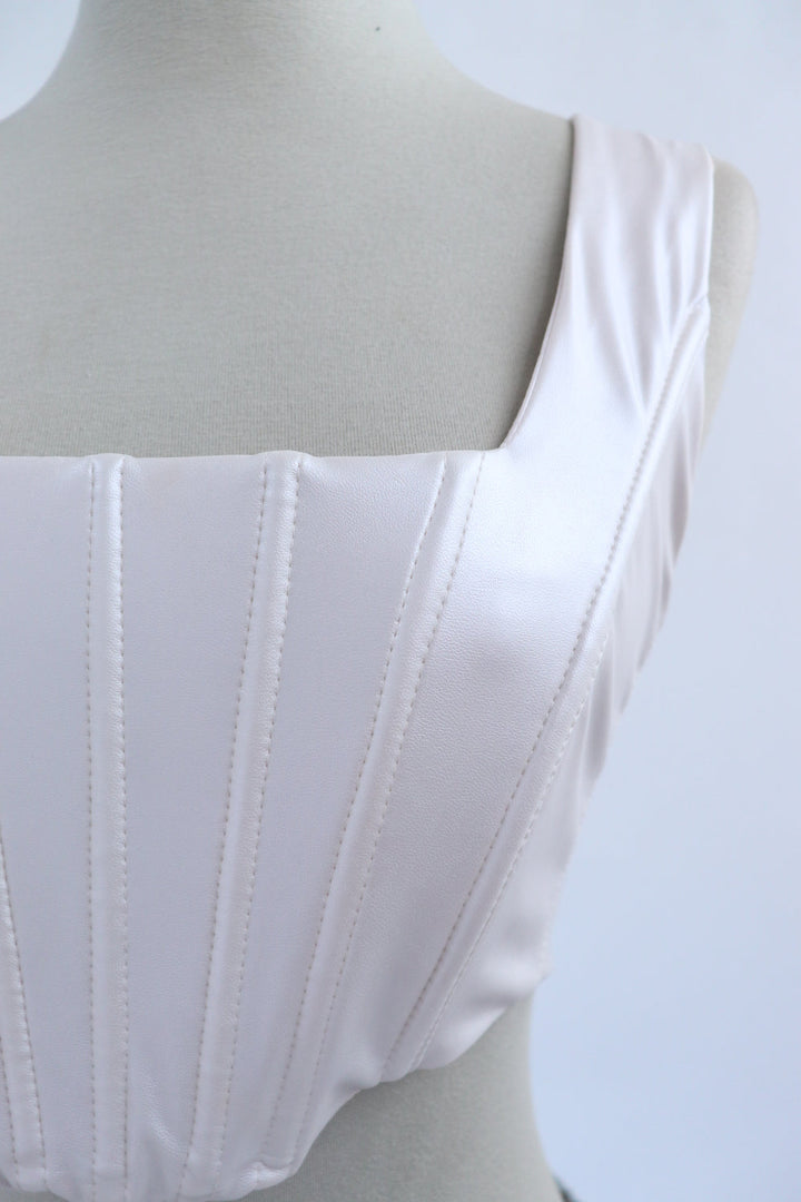 Corset Crema Brillante