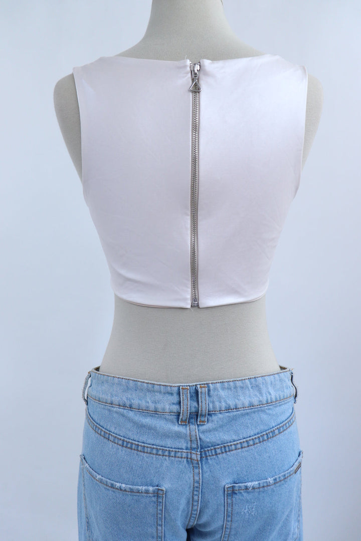 Corset Crema Brillante