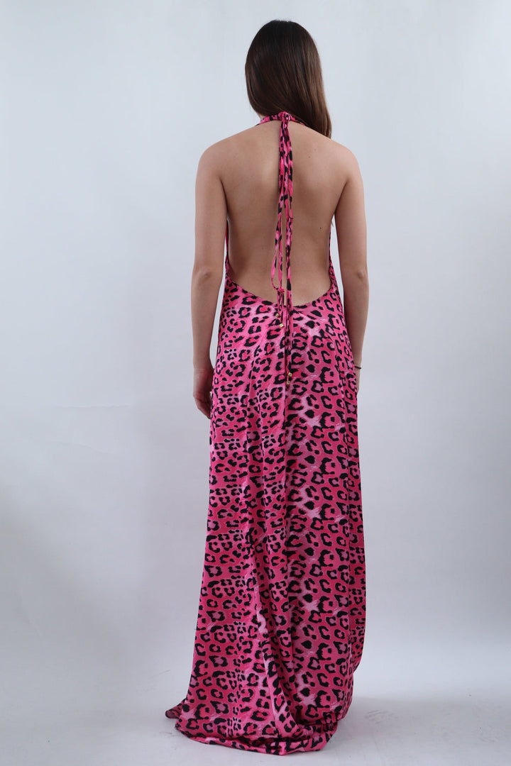 Vestido Leopardo Fiesta