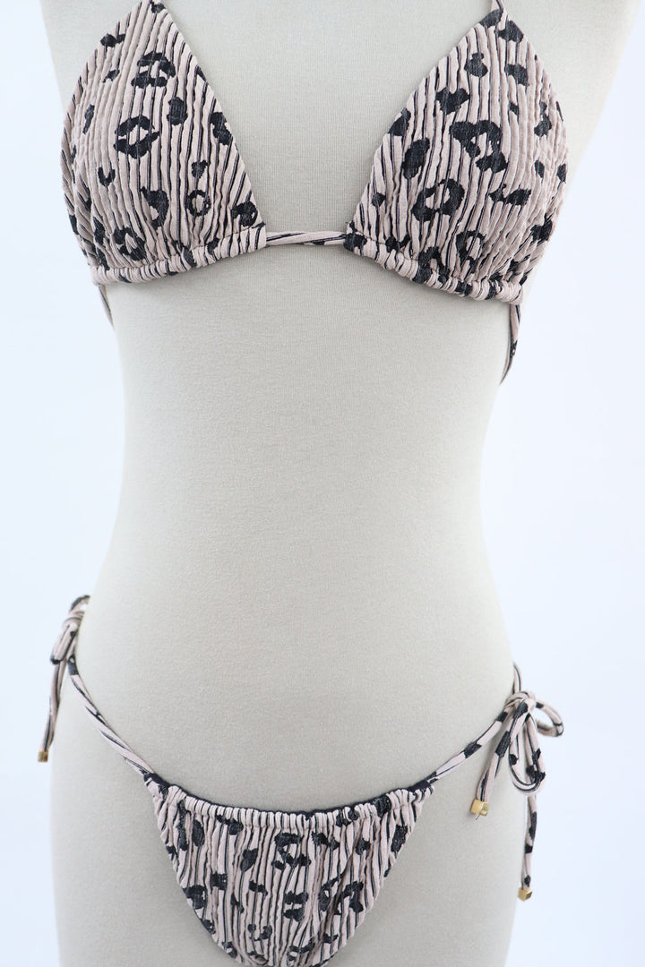 Bikini Leopardo Corrugado