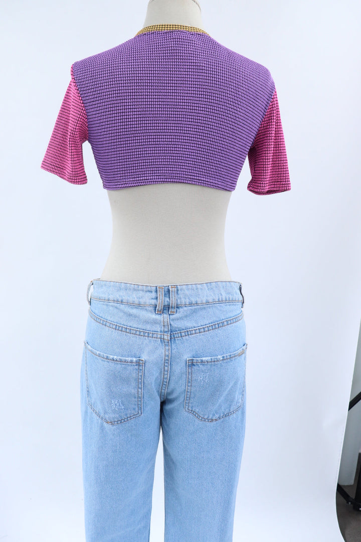 Top Multicolor Crop