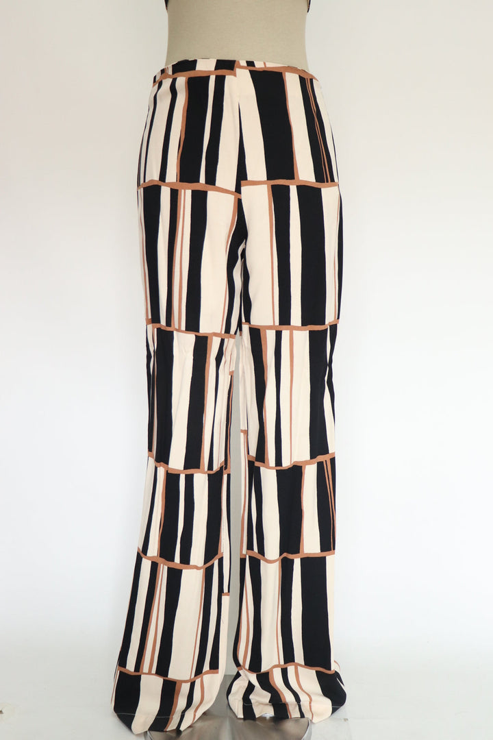 Pantalon Rayas Wide