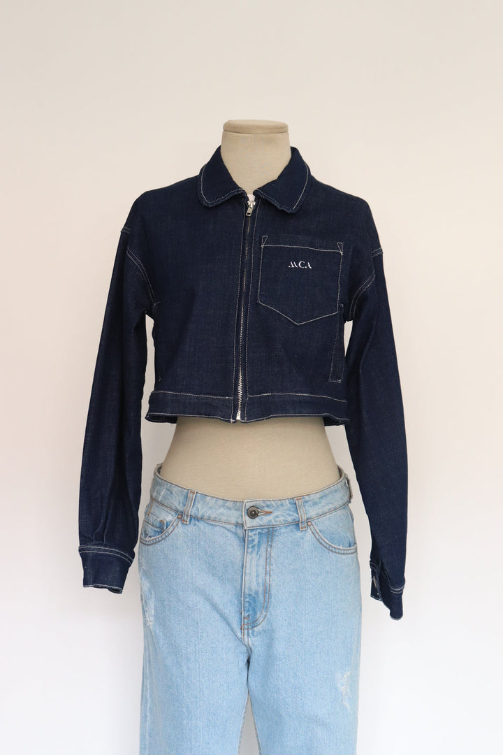 Chaqueta Denim Crop