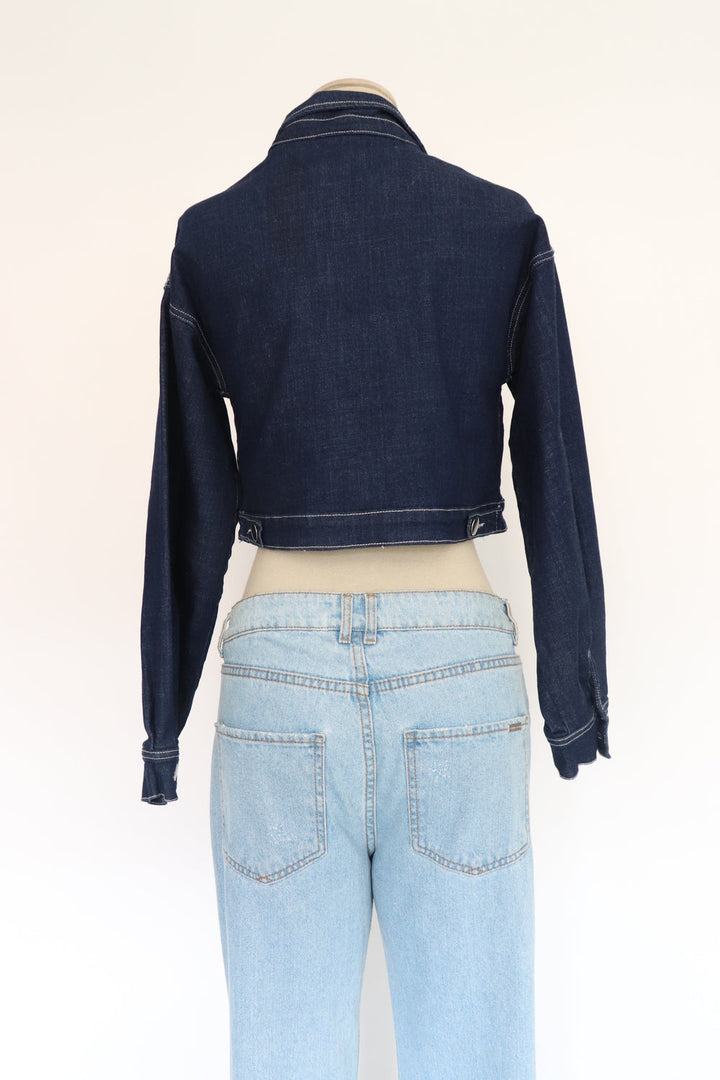 Chaqueta Denim Crop