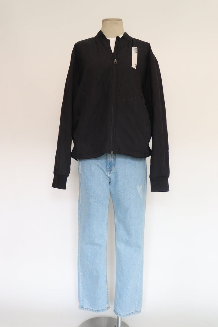 Chaqueta Impermeable Negra