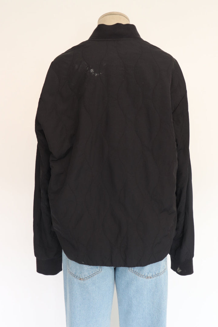 Chaqueta Impermeable Negra