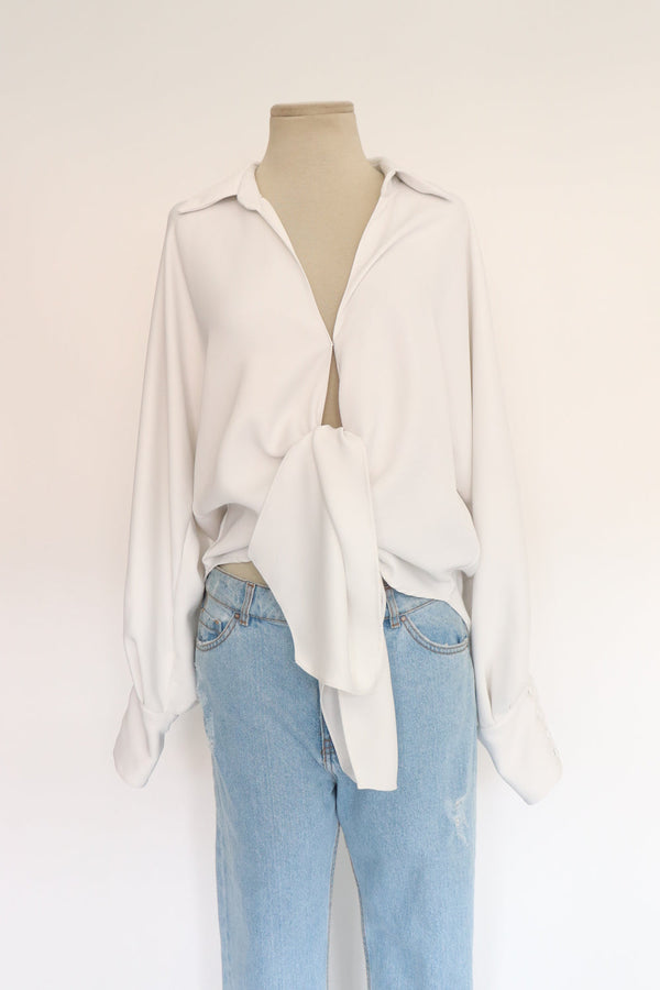 Blusa Blanca Oversized