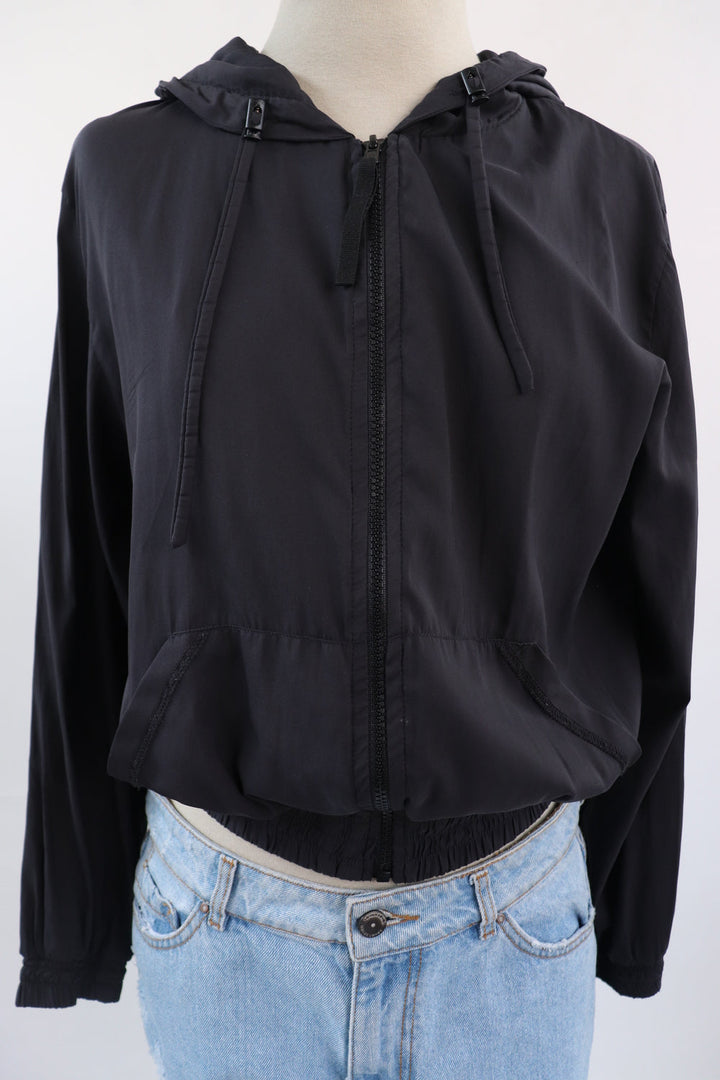 Chaqueta Hoodie Negra