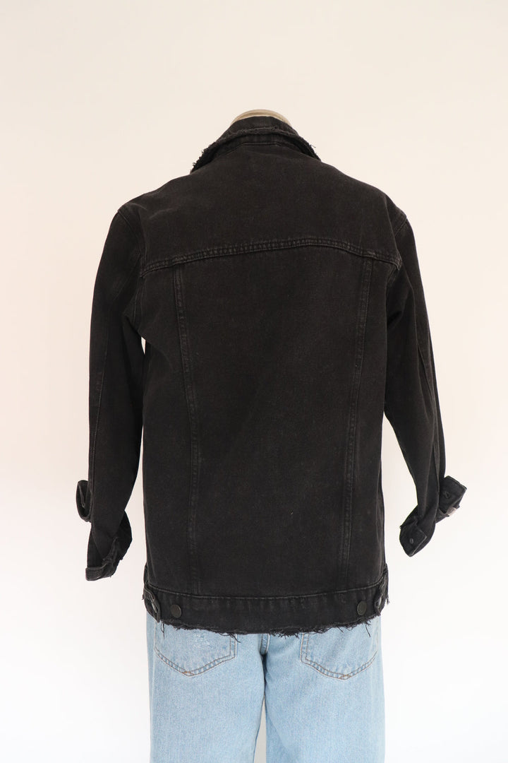 Chaqueta Negra Denim