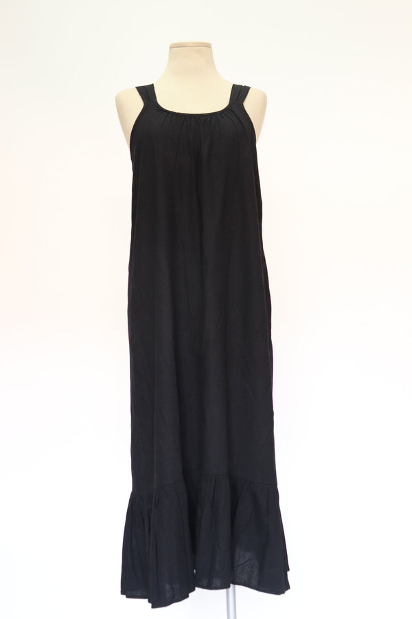 Vestido Negro Midi