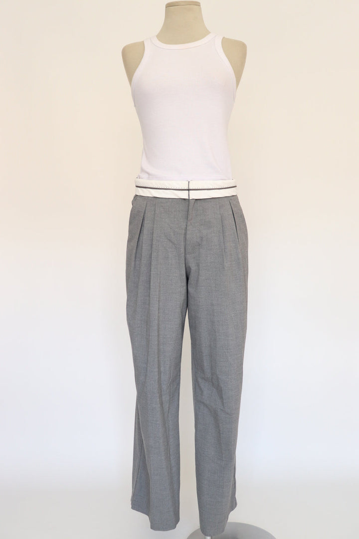 Pantalon Gris Oficinero