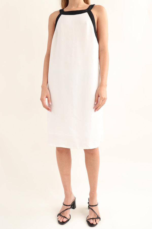 Vestido Blanco Midi