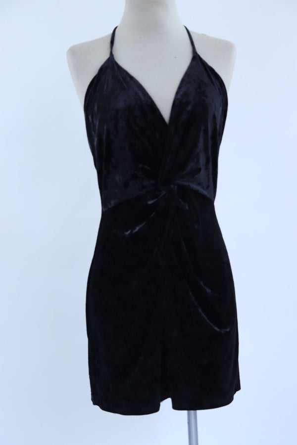 Vestido Velvet Negro