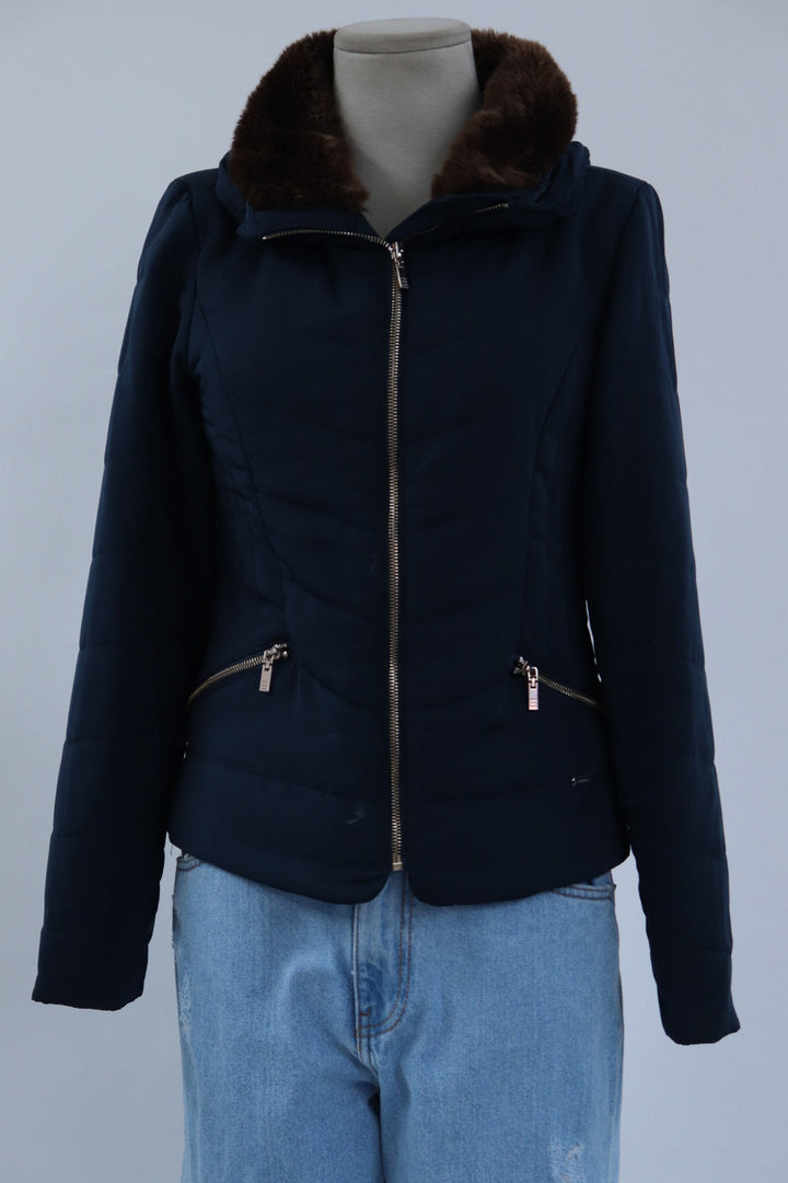 Chaqueta Azul Hoodie