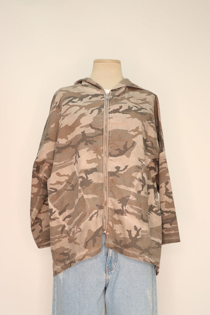 Chaqueta Militar Hoodie