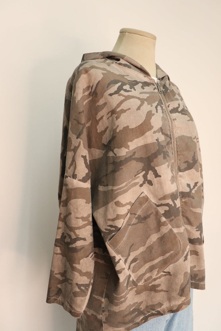 Chaqueta Militar Hoodie