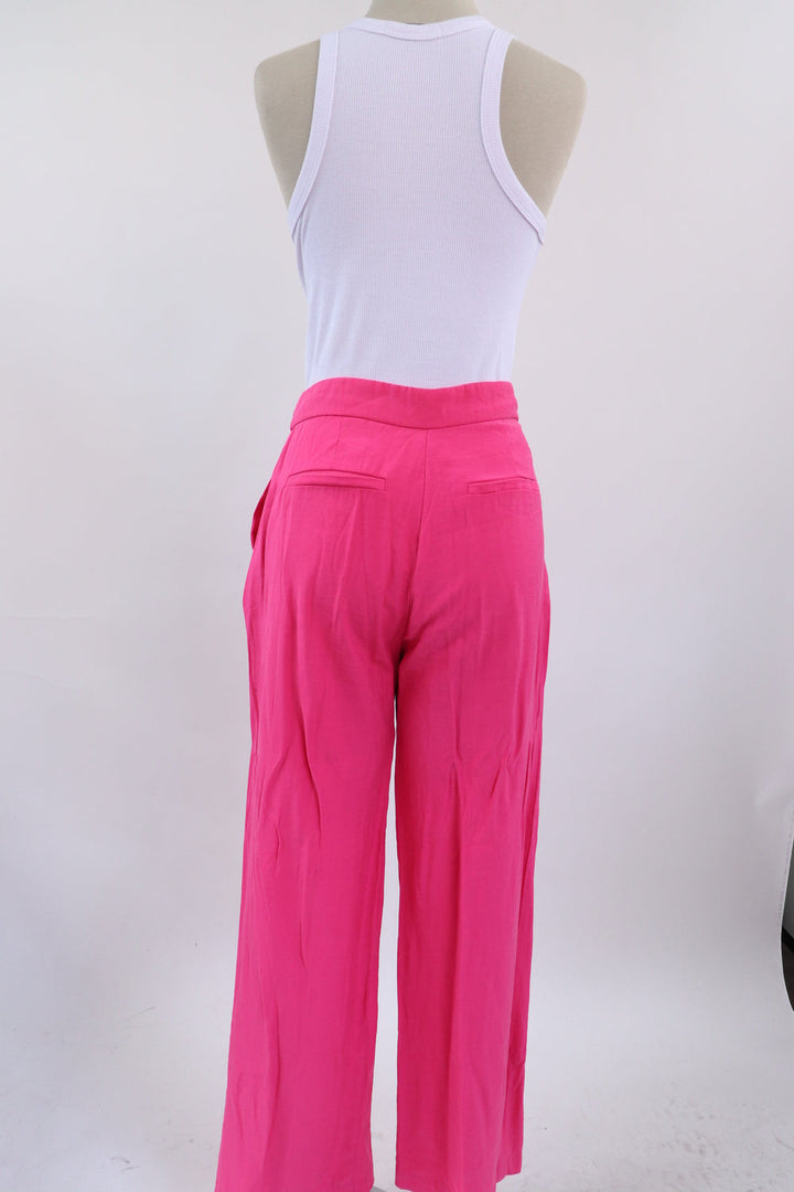 Pantalon Fucsia Wide