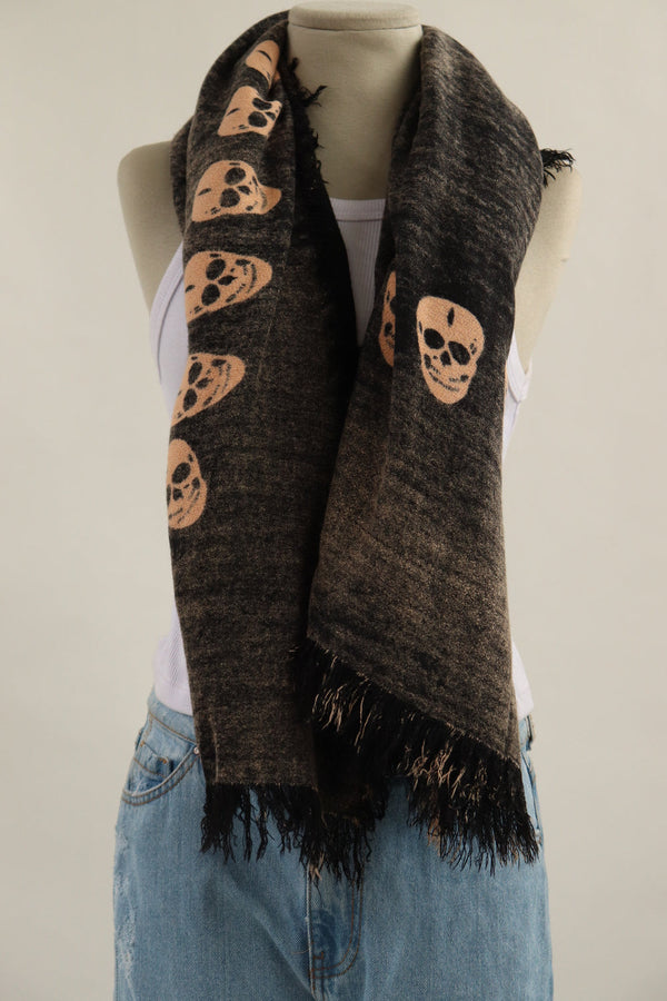 Bufanda Calaveras Cafe