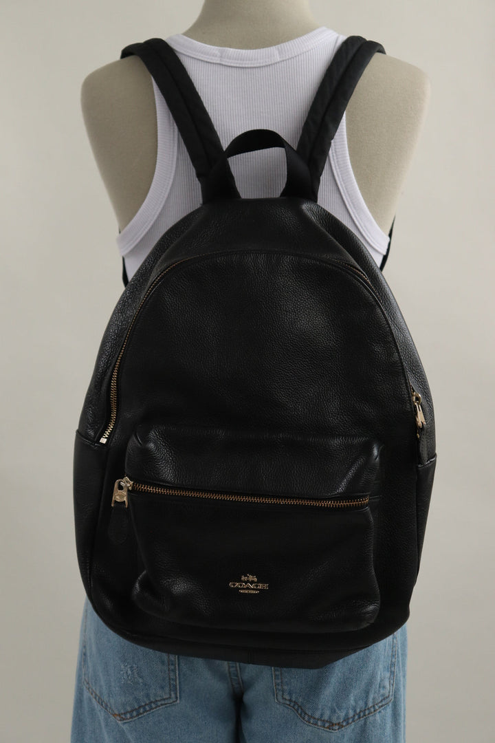 Morral Negro Cuero