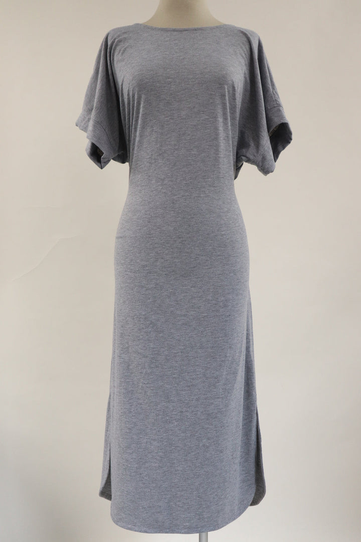 Vestido Gris Amarrar