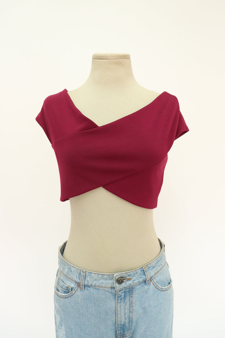 Crop Top Morado