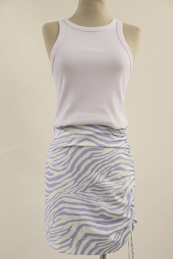 Falda Zebra Lila