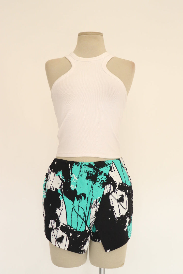 Falda Short Estampada