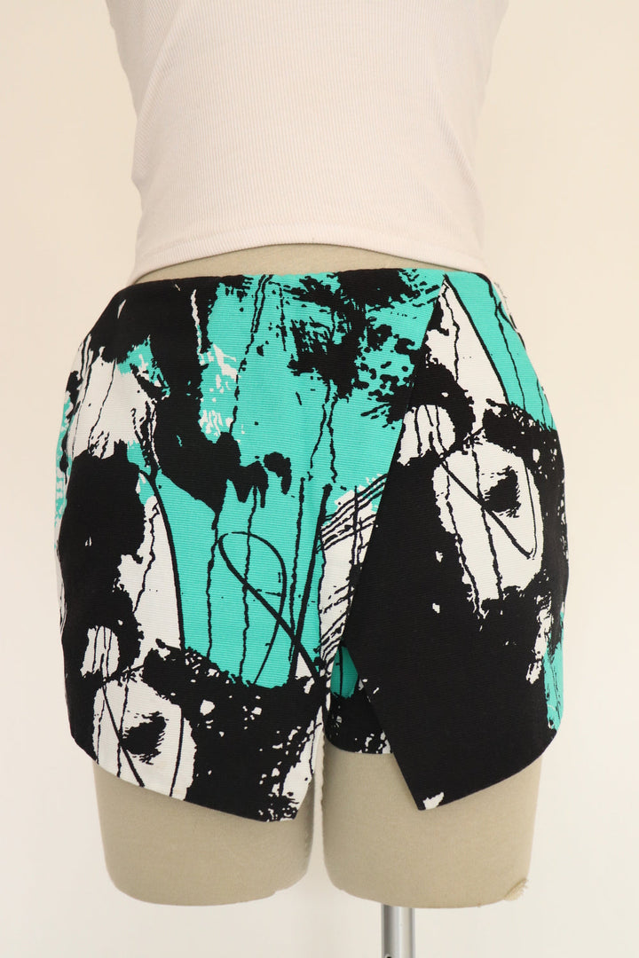 Falda Short Estampada