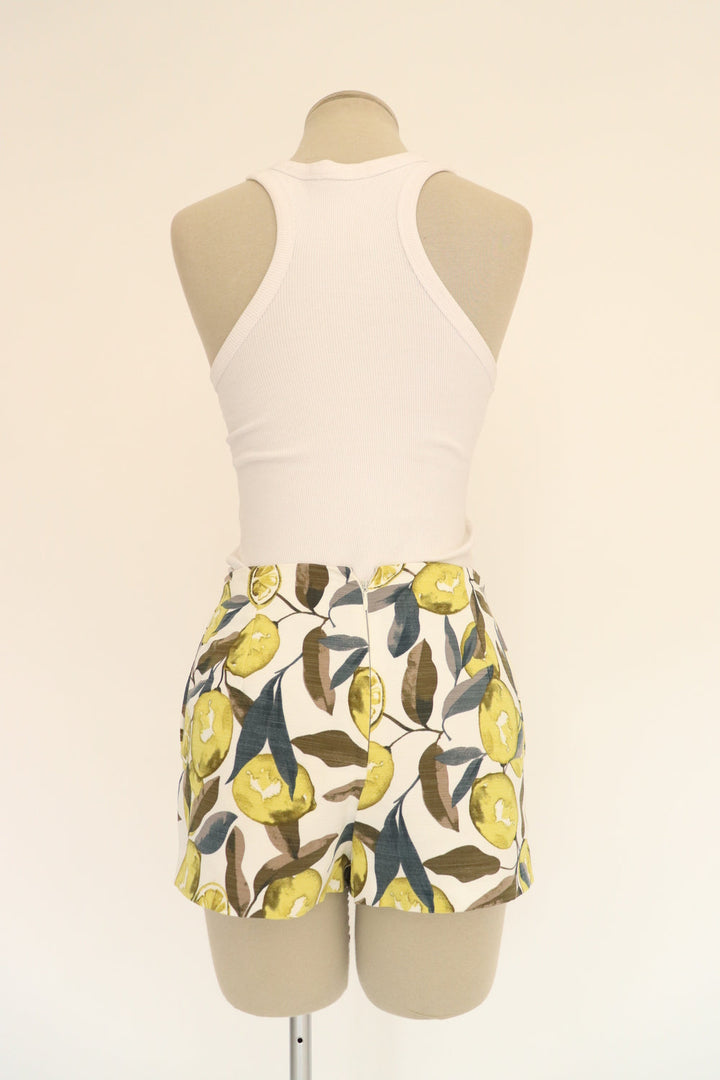 Falda Short Limones