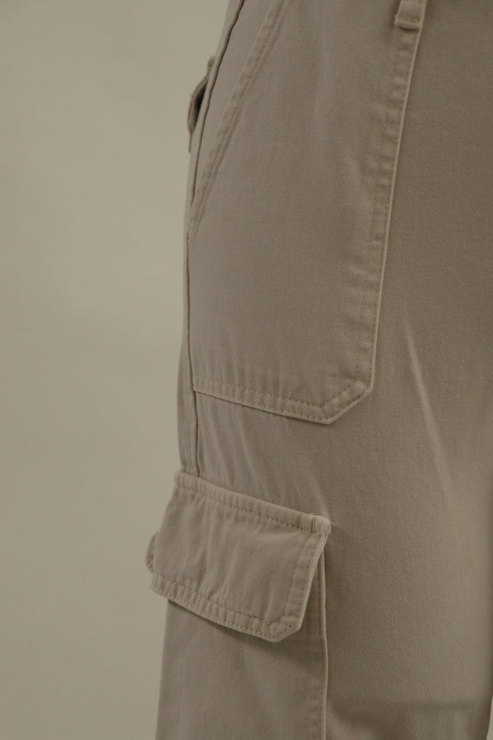 Pantalon Cargo Beige