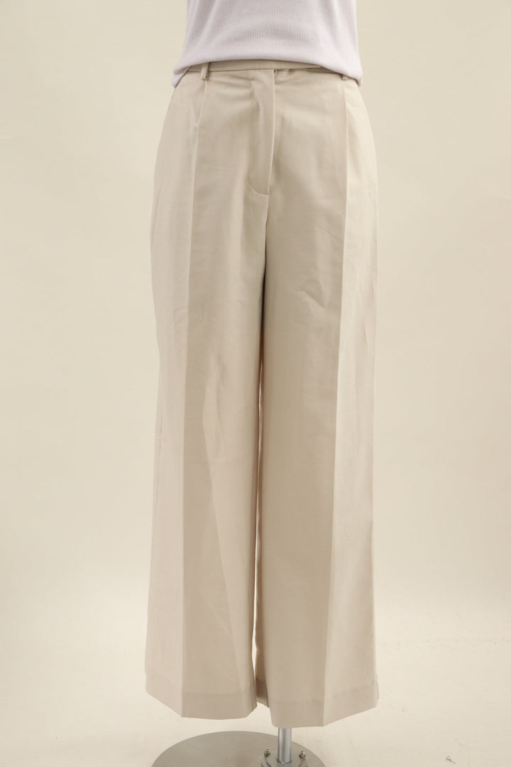 Pantalon Wide Beige