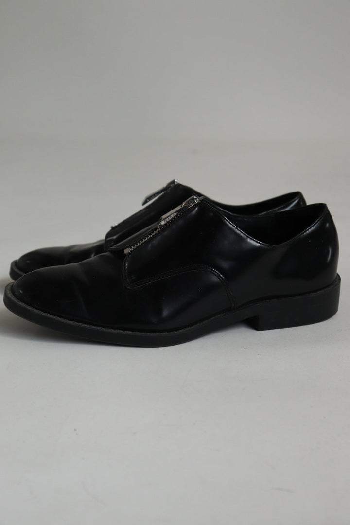 Mocasines Negros Zipper