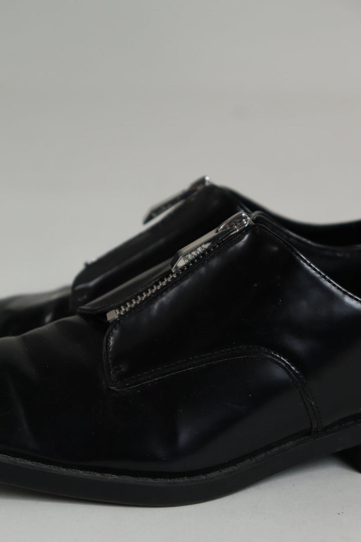 Mocasines Negros Zipper