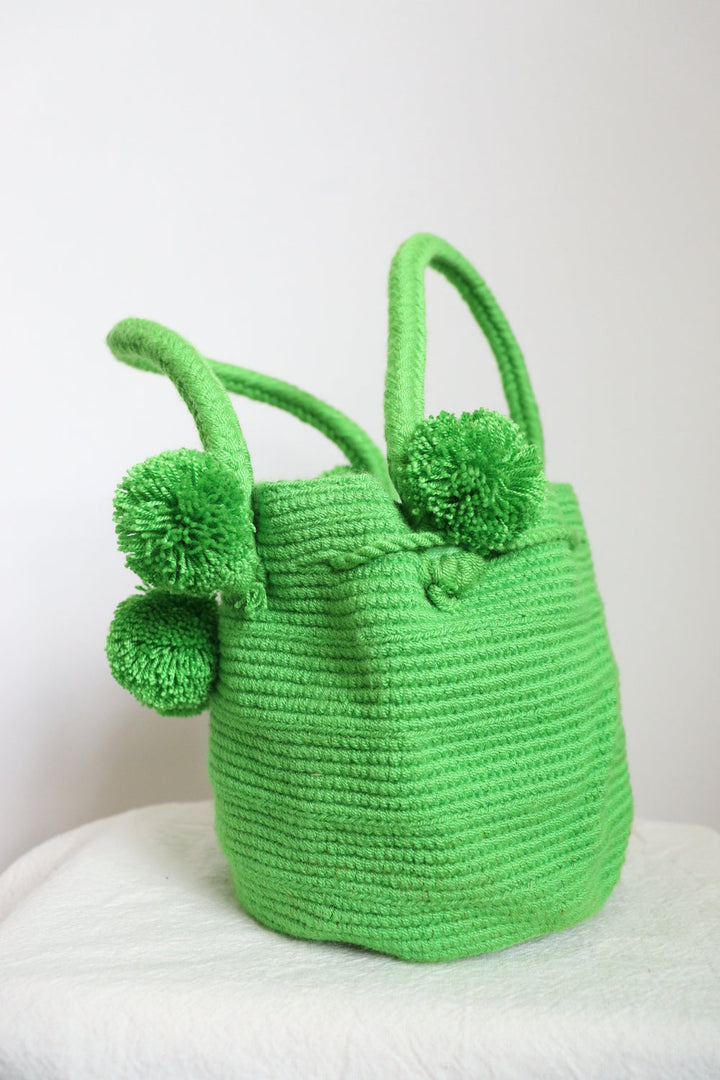 Mochila Verde Mano