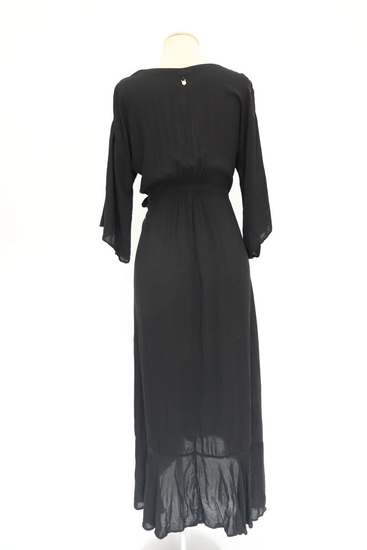 Vestido Wrap Negro