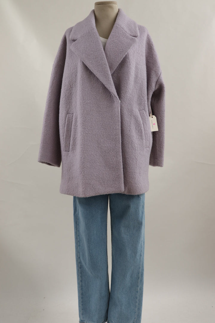 Abrigo Lila Oversize