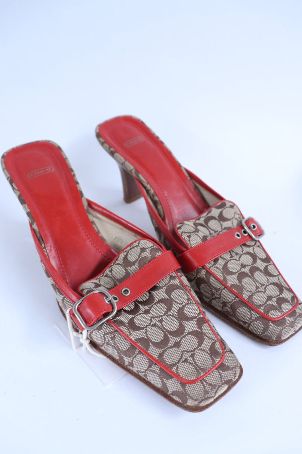 Tacones Coach Monogram