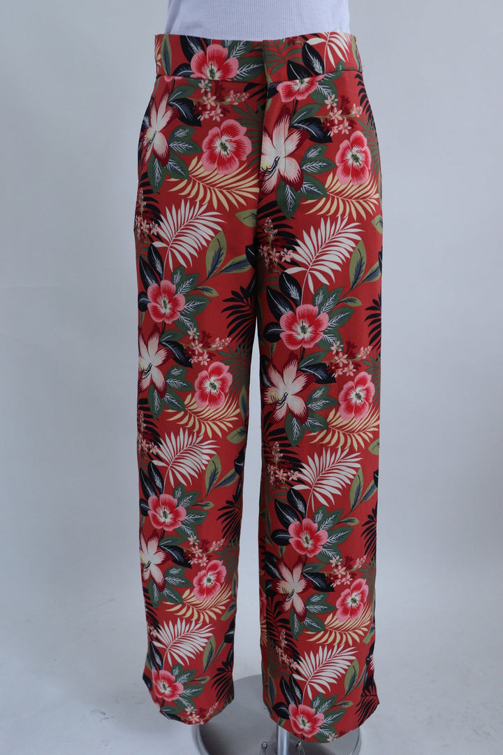 Pantalon Estampado Flores