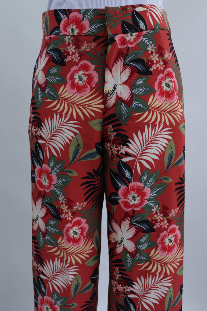 Pantalon Estampado Flores